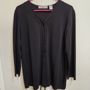 Marisa Christina Cardigan With an Adjustable Back Drawstring Size Large